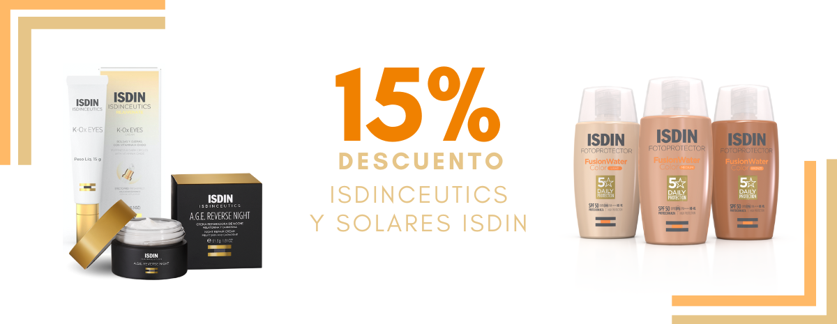 ISDIN / Isdinceutics y solares ISDIN 15% DESCUENTO