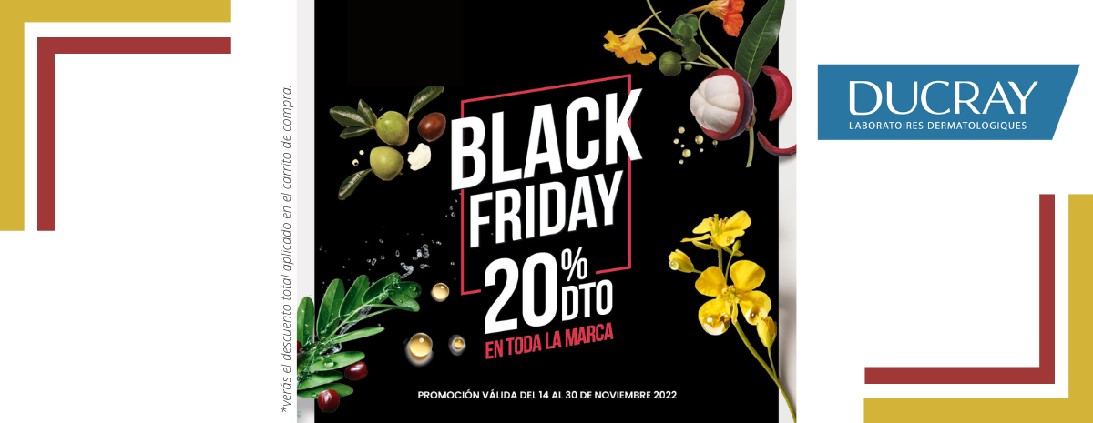 DUCRAY / TODO 20% DESCUENTO Black Friday