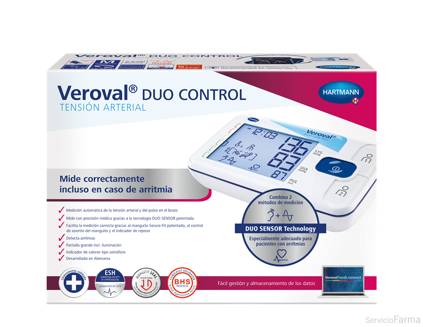 Veroval Tensiómetro Duo Control