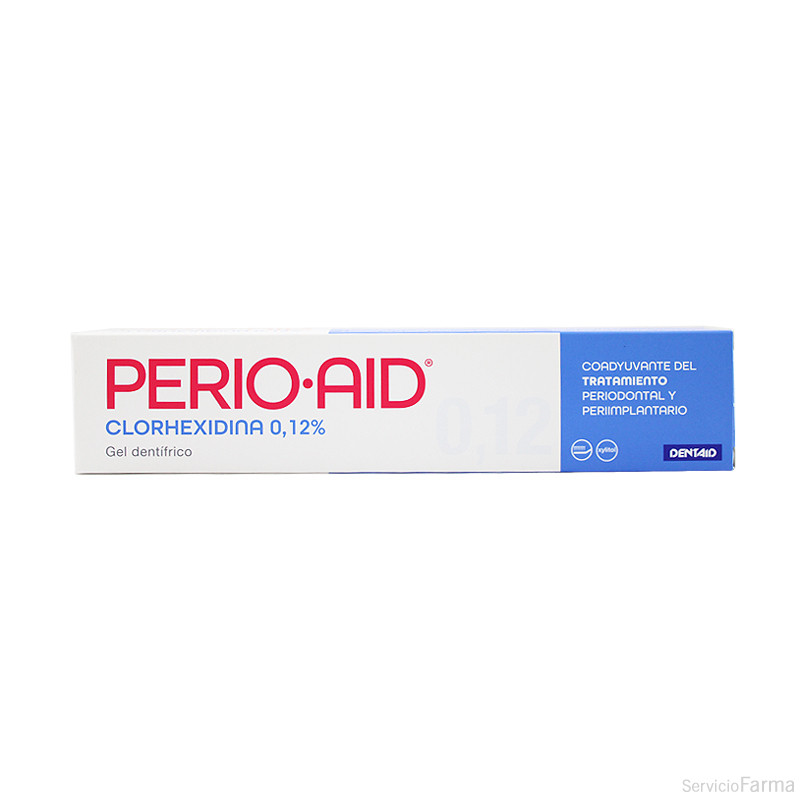 Perio Aid Gel Dentífrico Clorhexidina 0,12% Tratamiento 75 ml