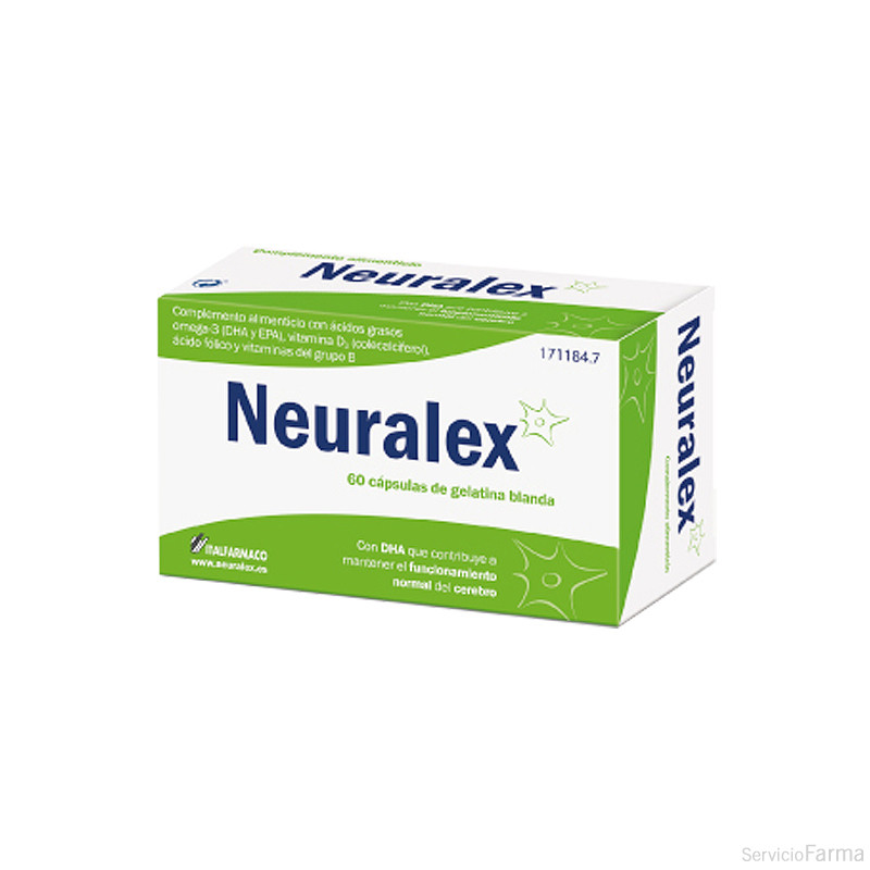 Neuralex 60 cápsulas gelatina blanda