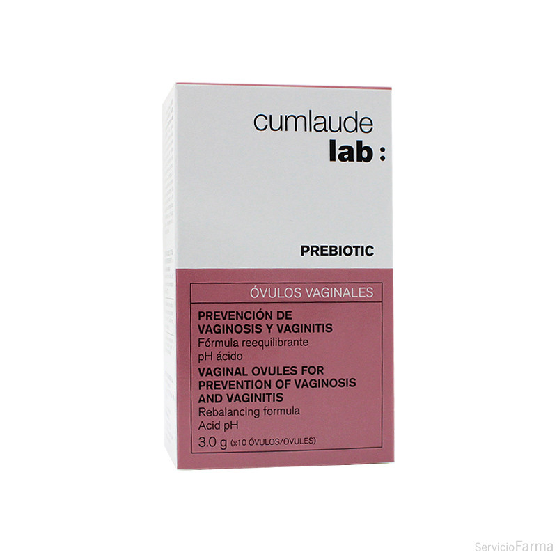 Cumlaude Prebiotic Óvulos Vaginales 10 uds