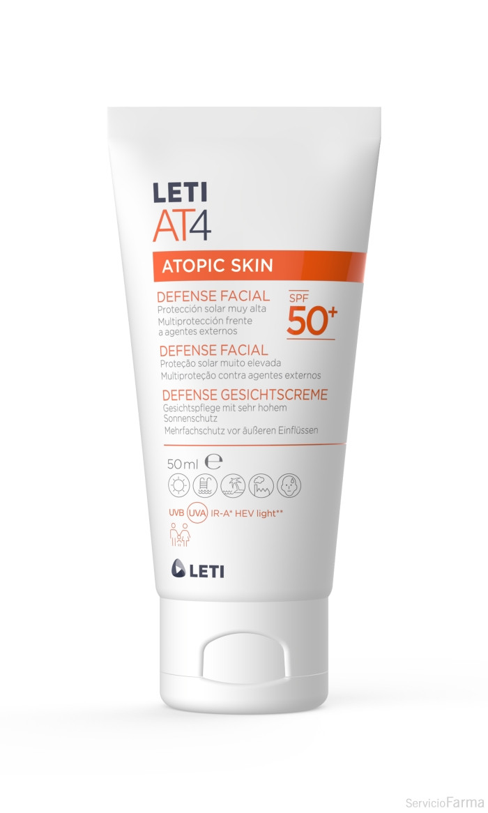 Leti AT4 Defense Facial SPF50+ 50 ml