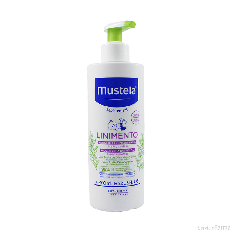 Mustela Linimento Zona pañal 400 ml