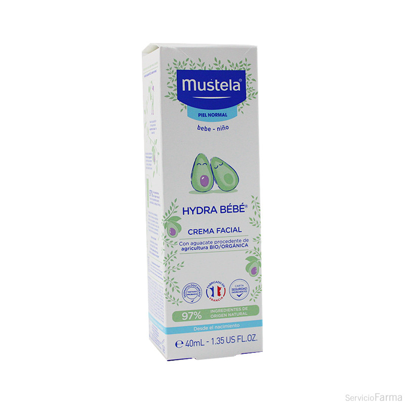 Mustela Hydra Bebé Crema facial 40 ml
