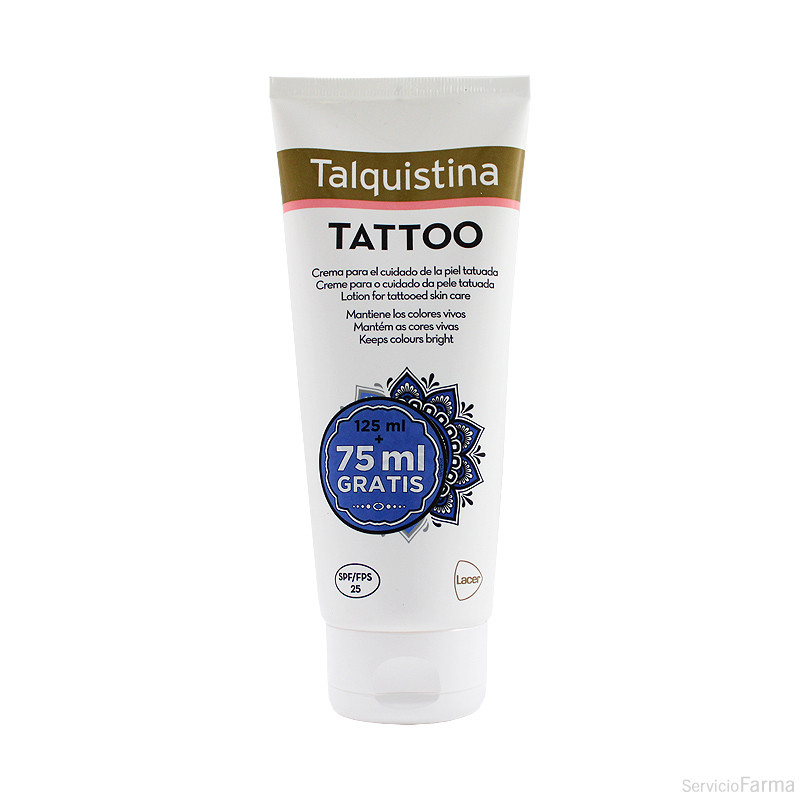 Talquistina Tattoo SPF25 125 ml + 75 ml GRATIS