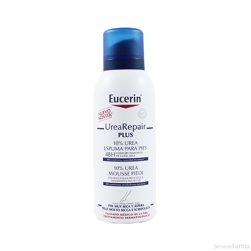 Eucerin Urea Repair Plus 10% Urea Espuma para pies 150 ml