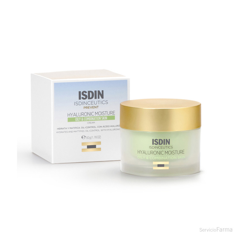 Isdinceutics Hyaluronic Moisture Crema Piel mixta o grasa 50 g