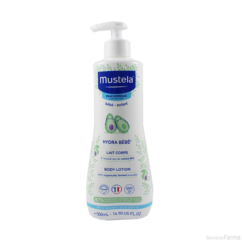 Mustela Hydra Bebé Leche corporal 500 ml