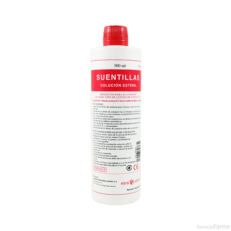 SUENTILLAS LIQUIDO LENTILLAS 500 ML