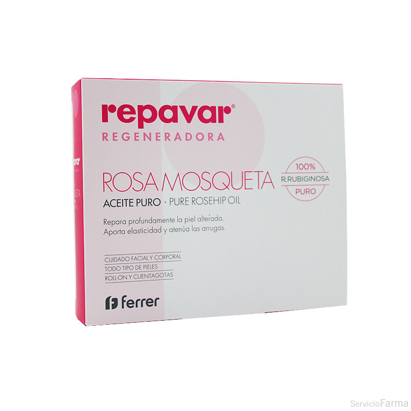 Repavar Rosa mosqueta Aceite puro 15 ml