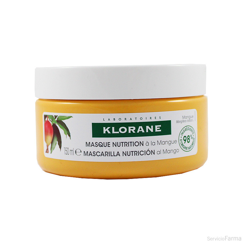 NUEVA IMAGEN Klorane Mascarilla Manteca de Mango