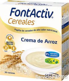 FontActiv Cereales Crema de arroz (20 raciones)