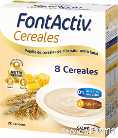FontActiv Cereales / 8 Cereales (20 raciones)