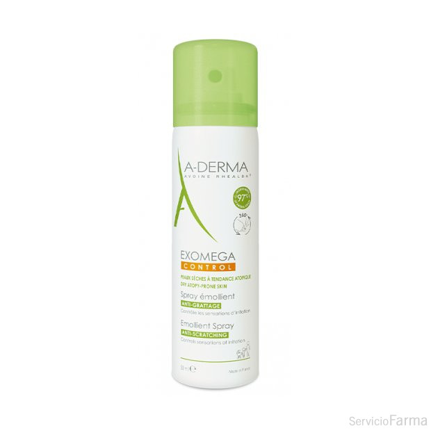 Aderma Exomega Control Spray Emoliente Anti-rascado 200 ml