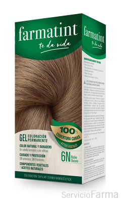 Farmatint 6N Rubio Oscuro Gel (150 ml)