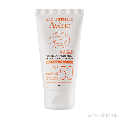 Avene Crema 50+ Pantallas Físicas 50 ml