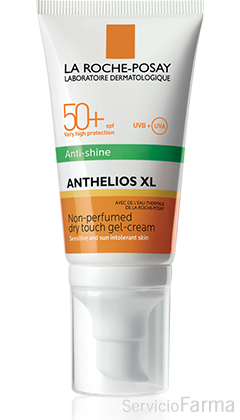 Anthelios XL Antibrillos Gel-Crema Toque Seco SIN PERFUME SPF50+ / La Roche Posay