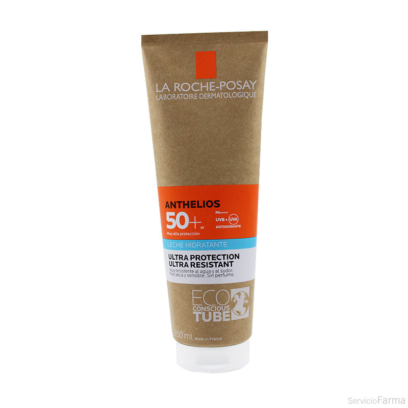 Anthelios SPF 50+ Leche hidratante 250 ml Envase Sostenible