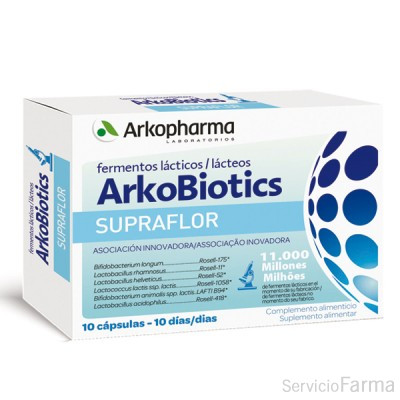 ArkoBiotics Supraflor 10 cápsulas Arkopharma