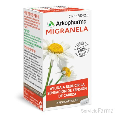 Arkocápsulas Migranela 45 cápsulas Arkopharma