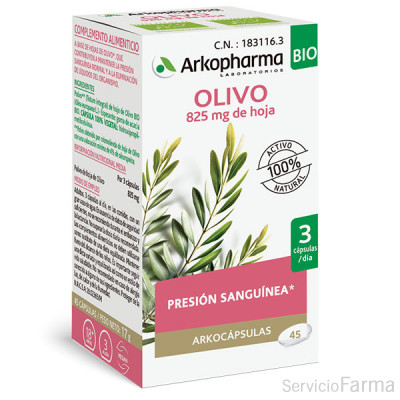 arkocapsulas olivo arkopharma