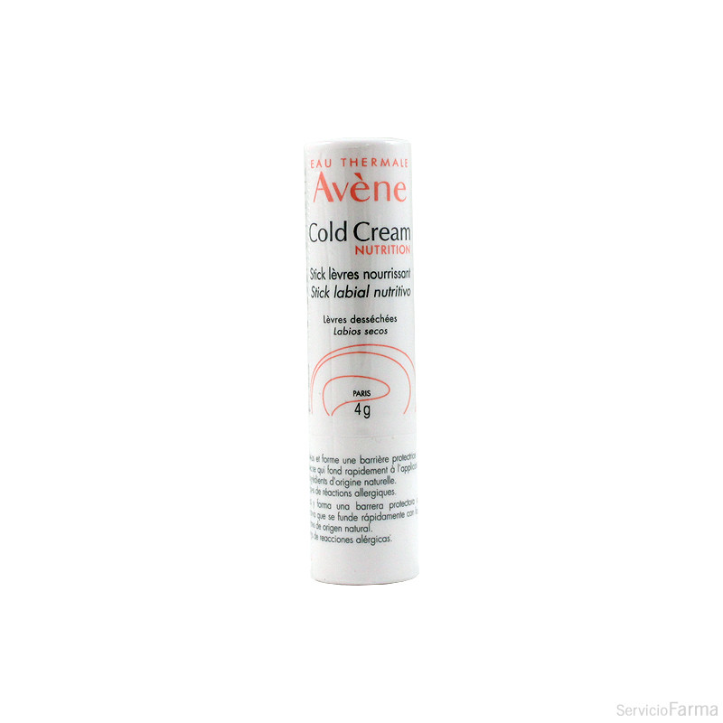 Avene Cold Cream Nutrition Stick Labial nutritivo 4g
