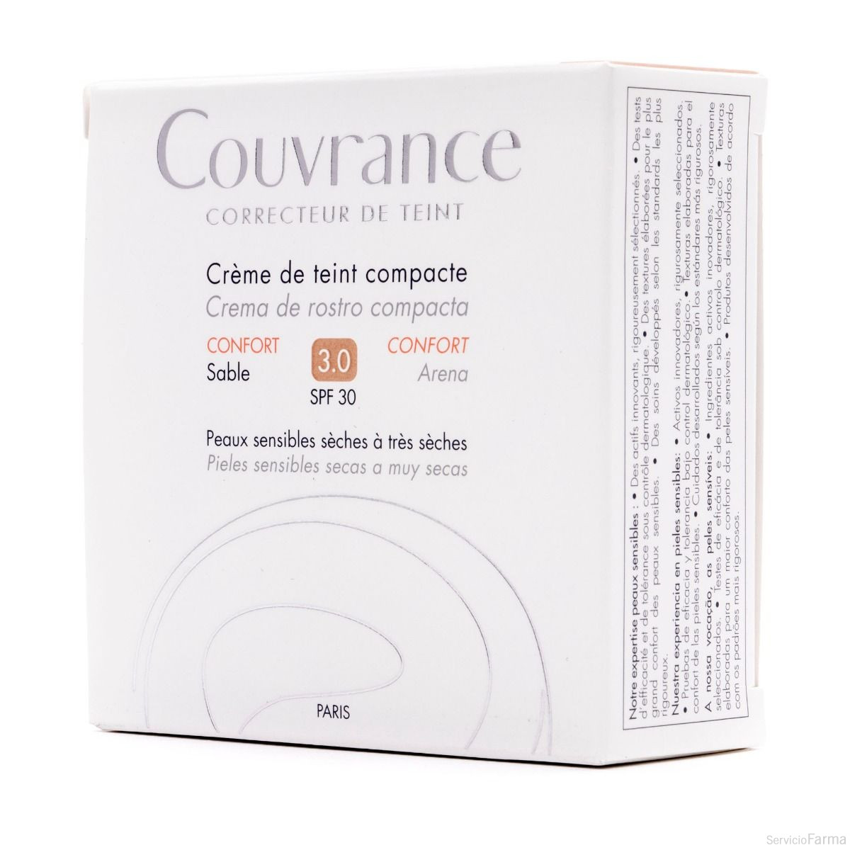 Avene Couvrance Crema Compacta Confort