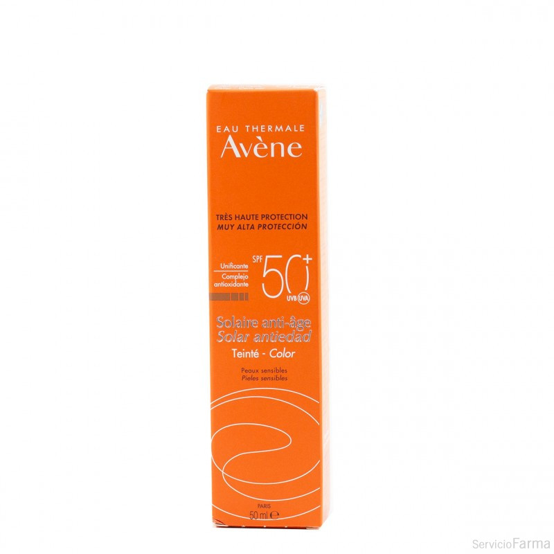 Avene Solar Antiedad con COLOR SPF50+ 50 ml