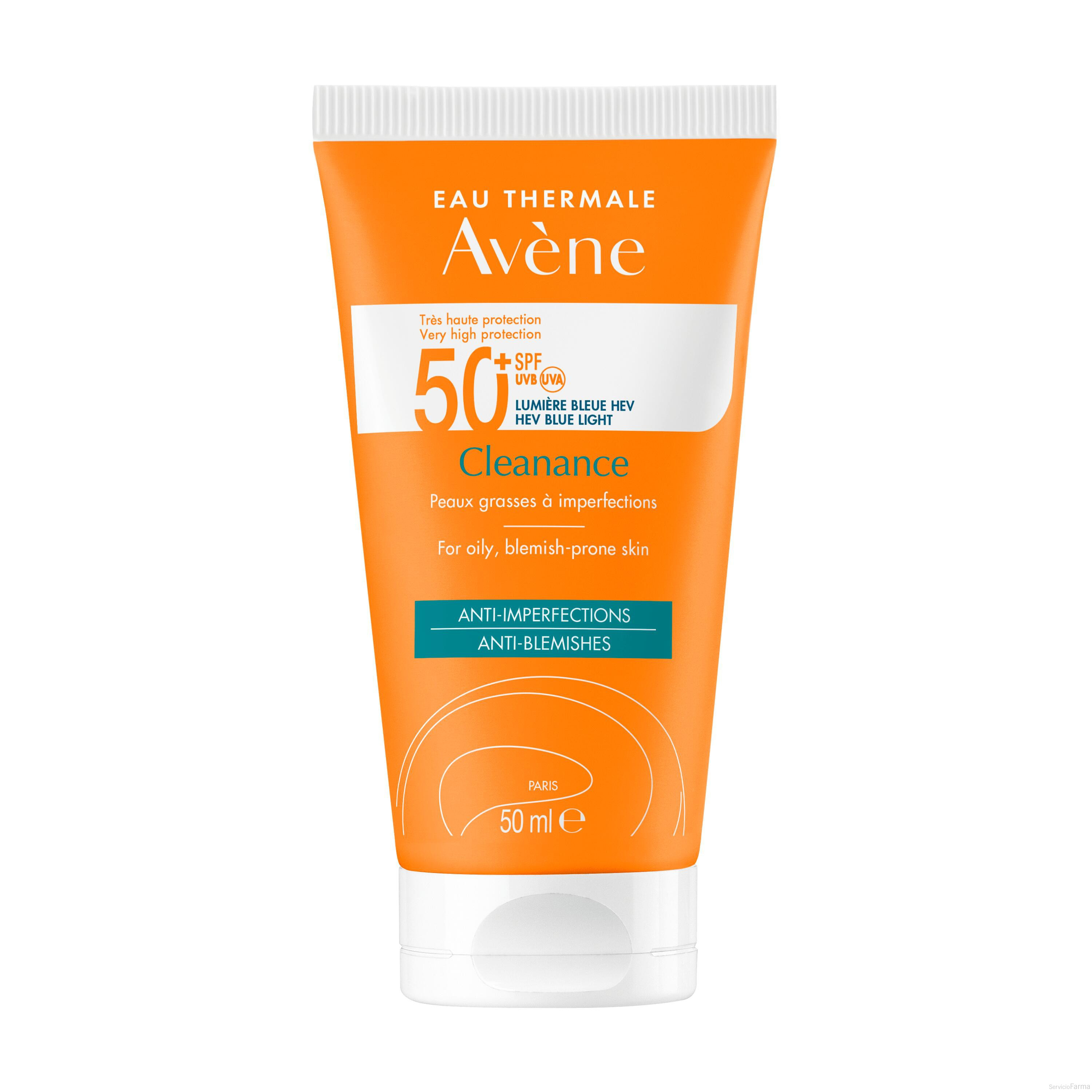 Avene Solar Cleanance Ultraligero SPF50+ 50 ml
