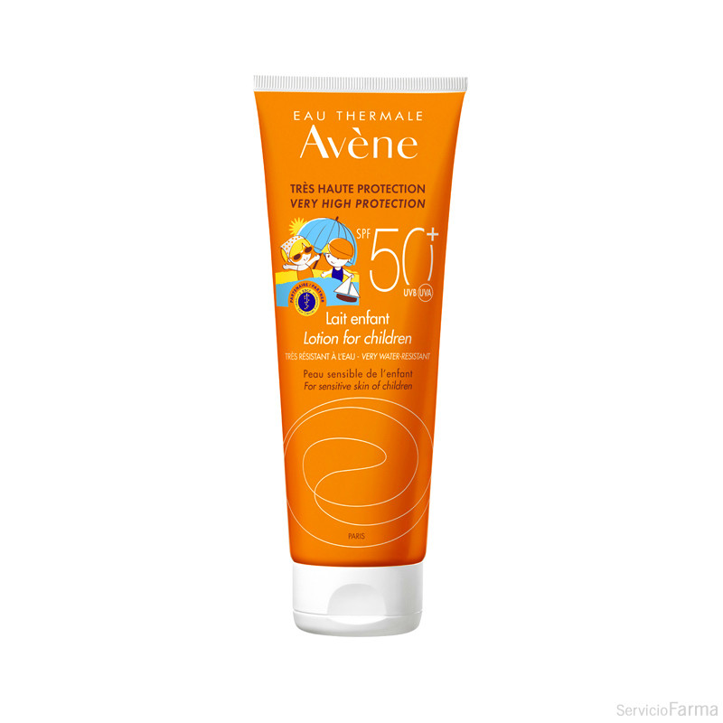 Avene Solar Leche Niños SPF50+ 250 ml