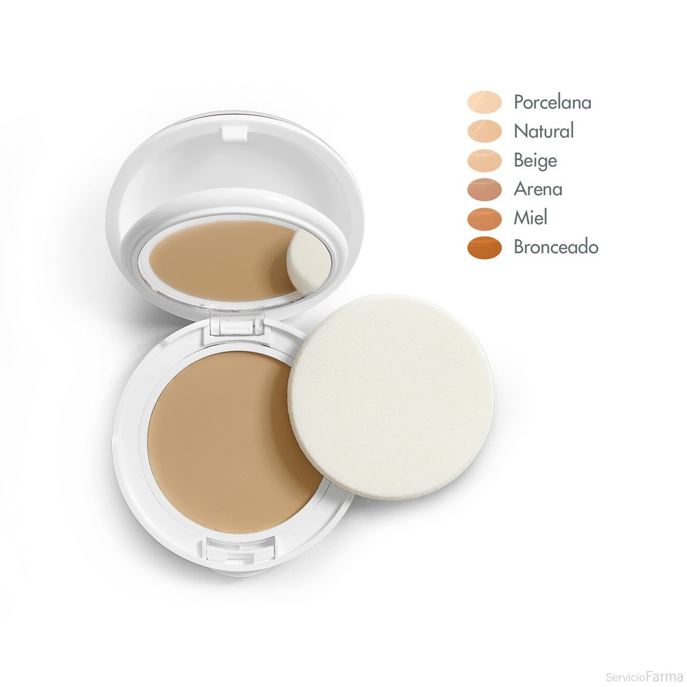 Avene Couvrance Crema de rostro Compacta Textura Confort / Natural