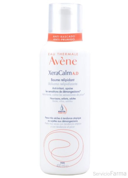 Xeracalm AD Bálsamo relipidizante estéril / Avene 400 ml