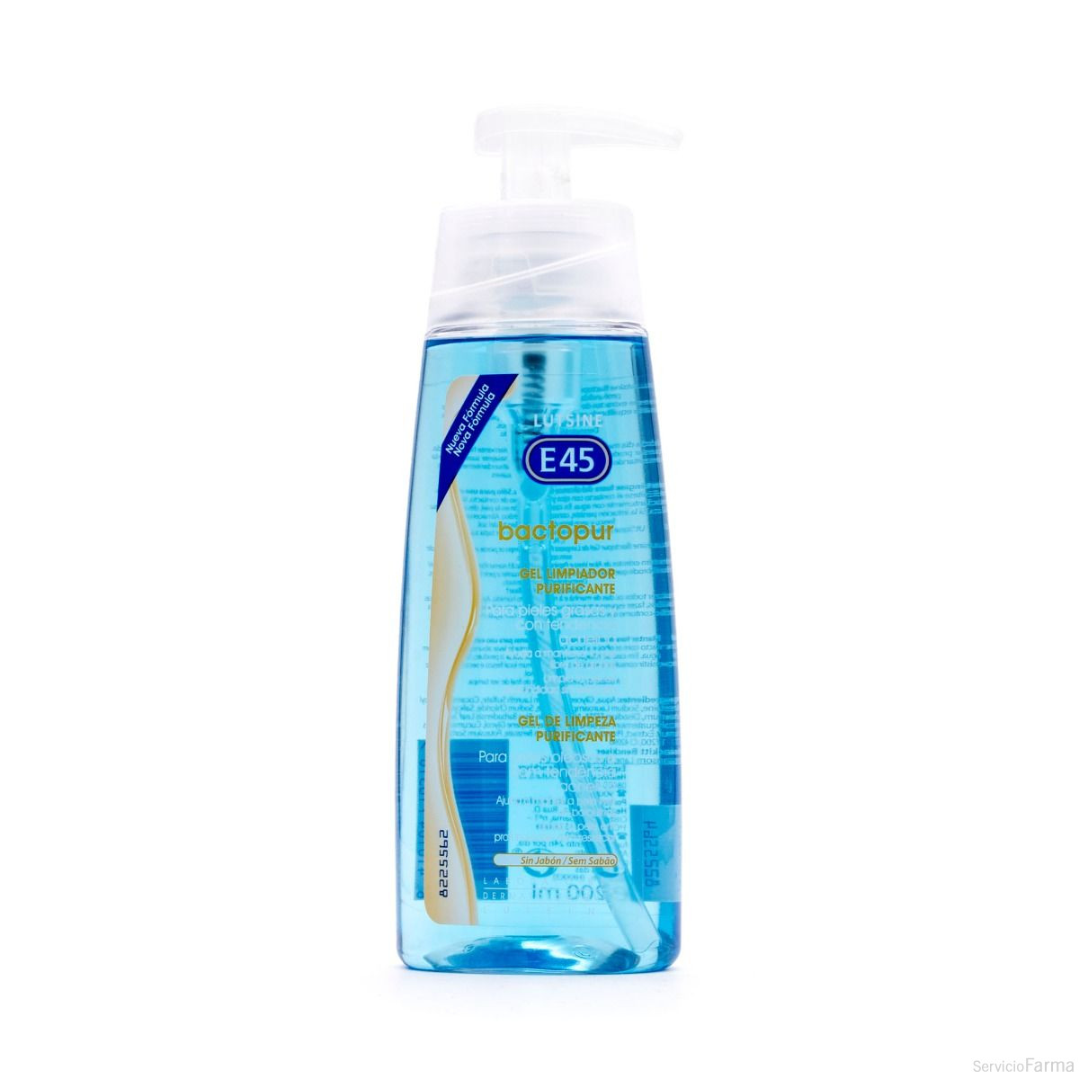 Bactopur Gel limpiador Purificante Lutsine