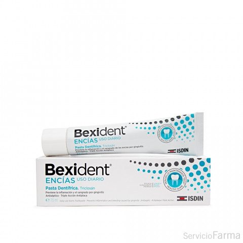Bexident Encías Pasta Dentífrica Uso diario 75 ml Isdin