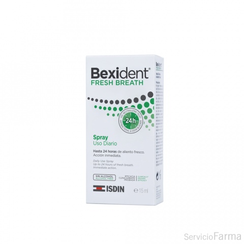 Bexident Fresh Breath Spray Uso diario 15 ml