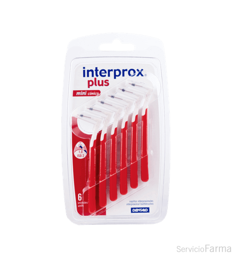 Interprox Plus Mini Cónico Cepillo interdental 1,0 6 unidades
