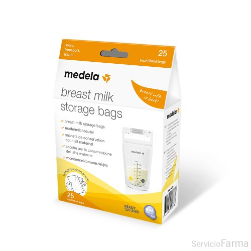 Bolsas para leche materna - Medela (25 unidades)