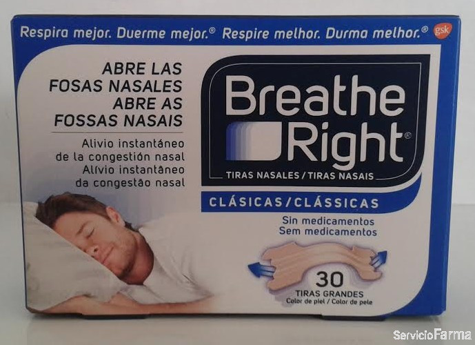 Breathe Right Clásicas 30 uds