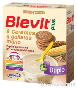 Blevit Plus 8 Cereales y Galleta María