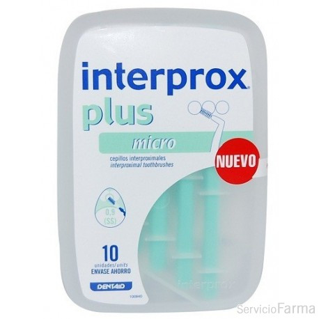 Interprox Plus Micro Cepillo interdental 0,9 10 unidades