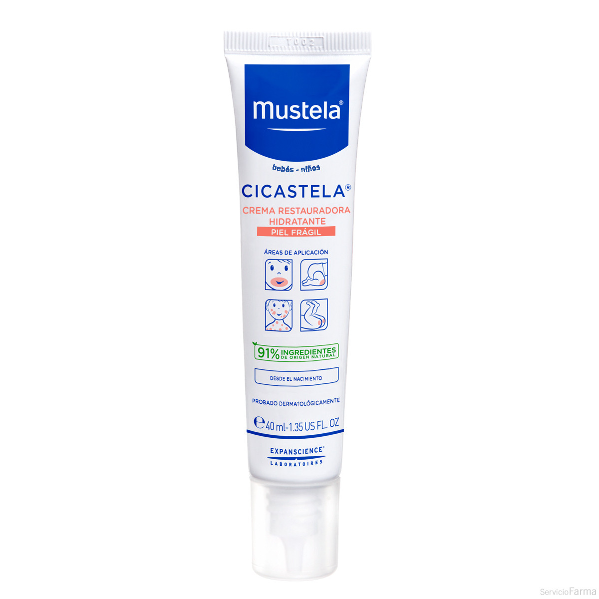 Mustela Cicastela Crema reparadora 40 ml
