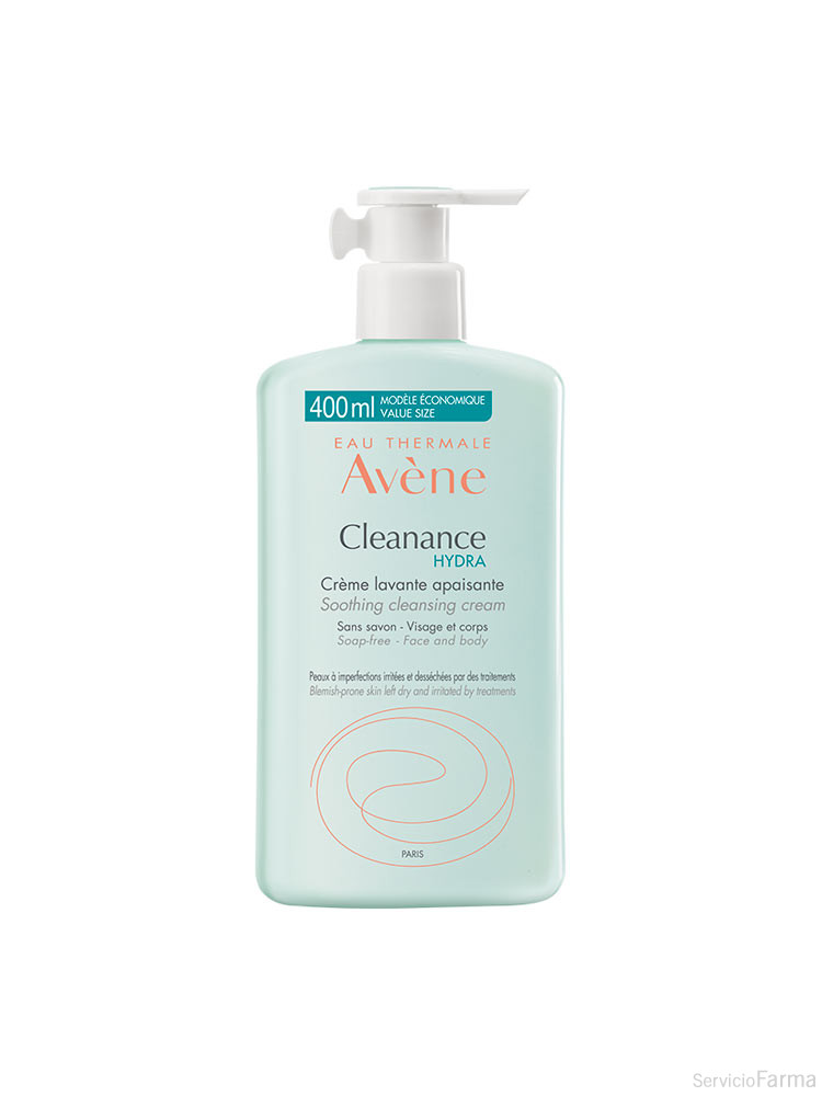 Avene Cleanance Hydra Crema limpiadora calmante 400 ml