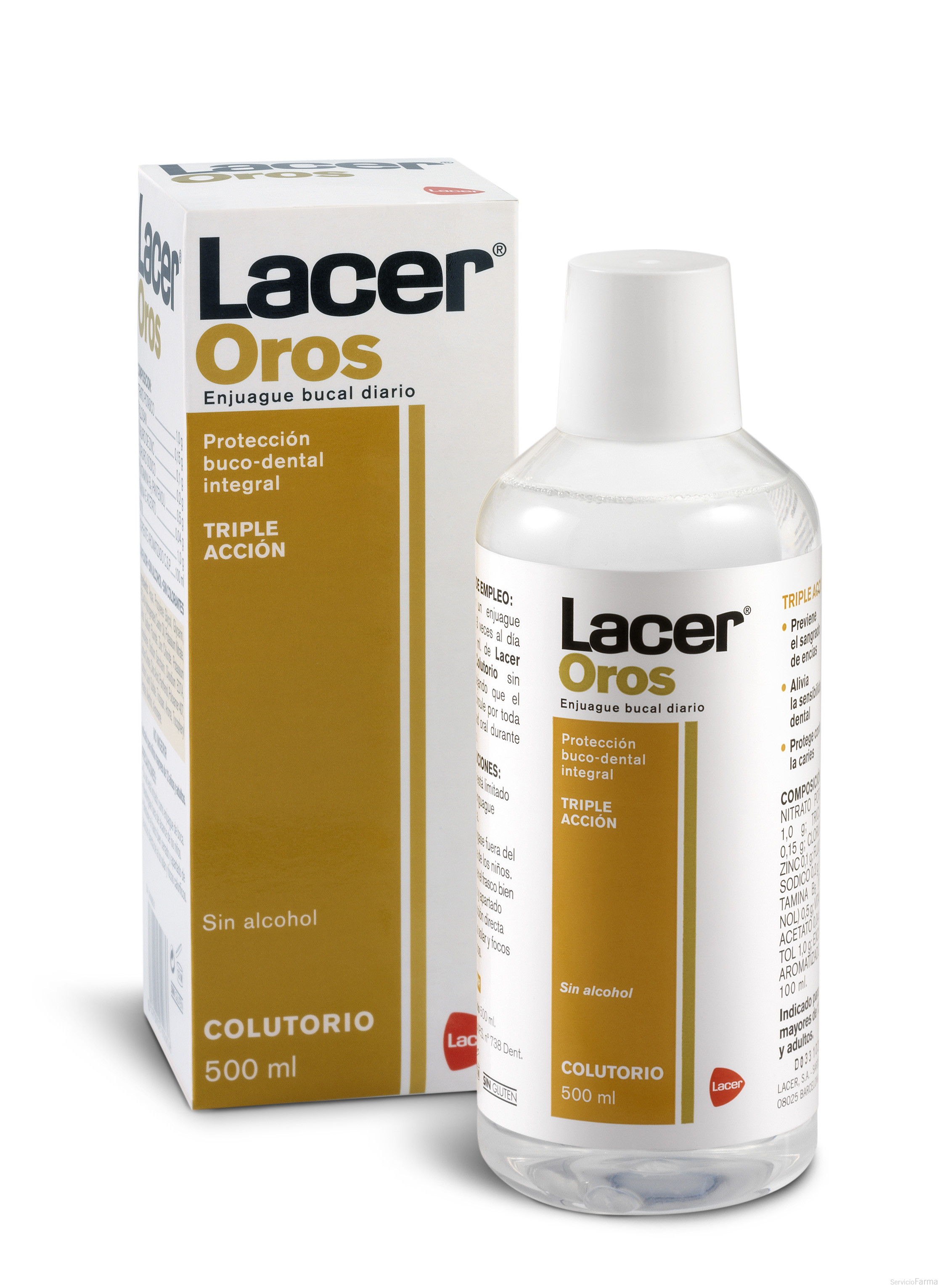 Mouthwash Lacer Lacer Oros 500 ml