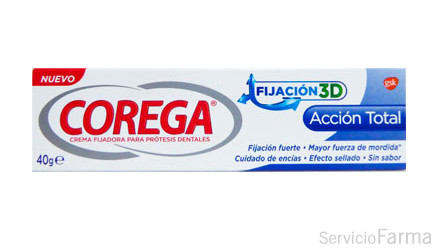 Corega Acción total crema fijadora 40 g