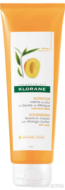Klorane Crema de día Manteca de Mango 125 ml