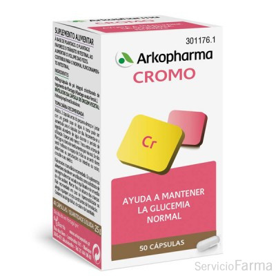 Arkocápsulas Cromo Arkopharma 45 cápsulas