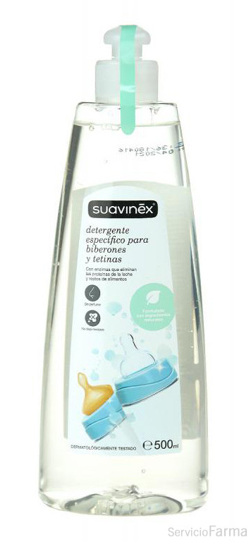 SUAVINEX Detergente para biberones y tetinas 500 ml