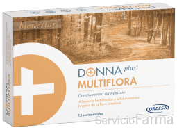 DonnaPlus+ Multiflora 15 comprimidos