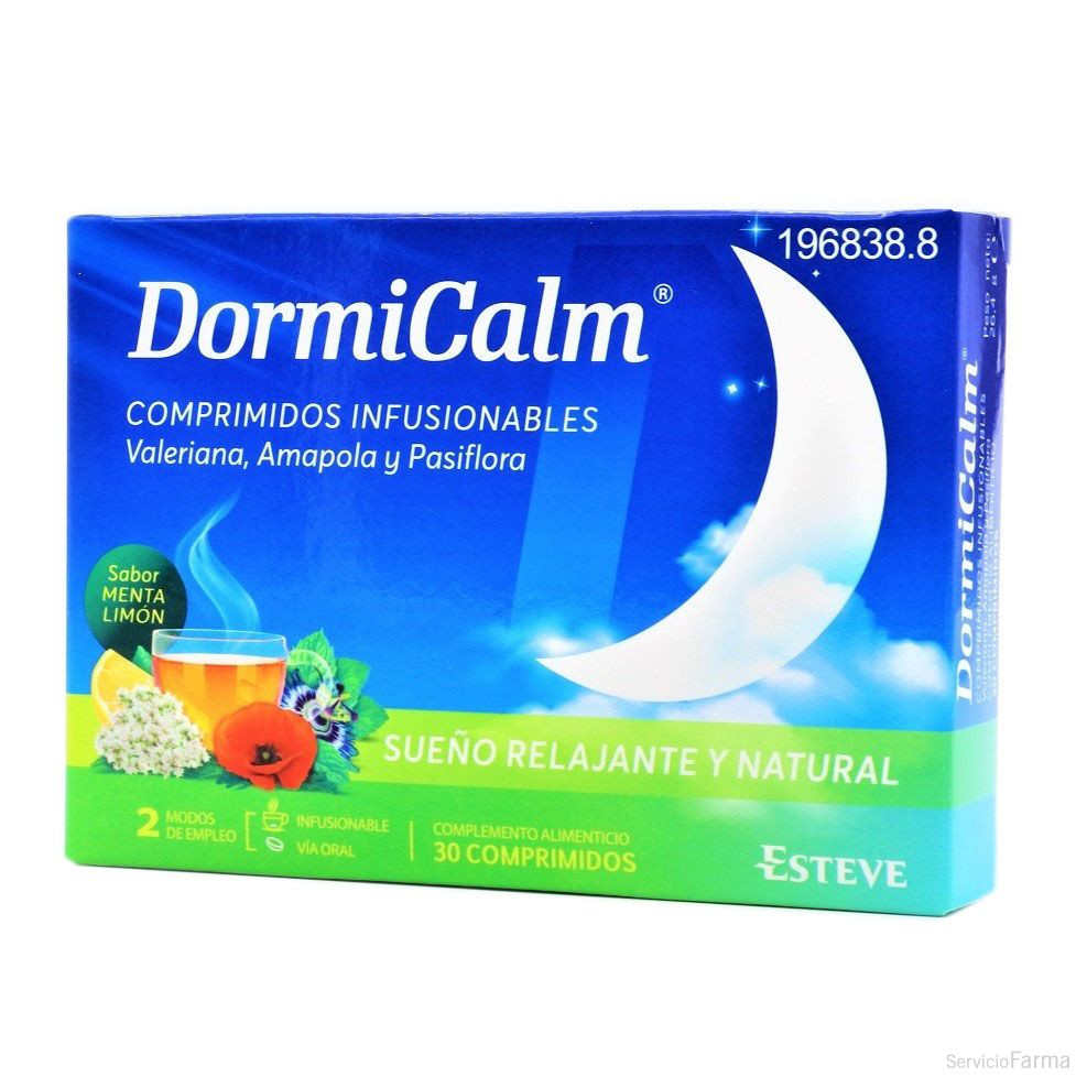 Dormicalm 30 comprimidos infusionables